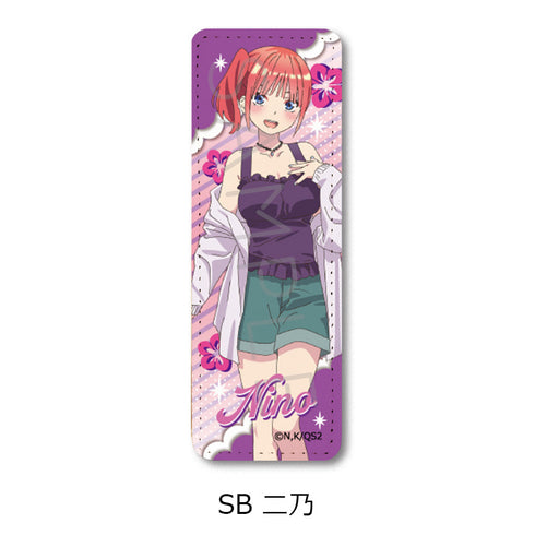 『五等分の花嫁*』第2弾 レザーバッジ(ロング) SB 二乃